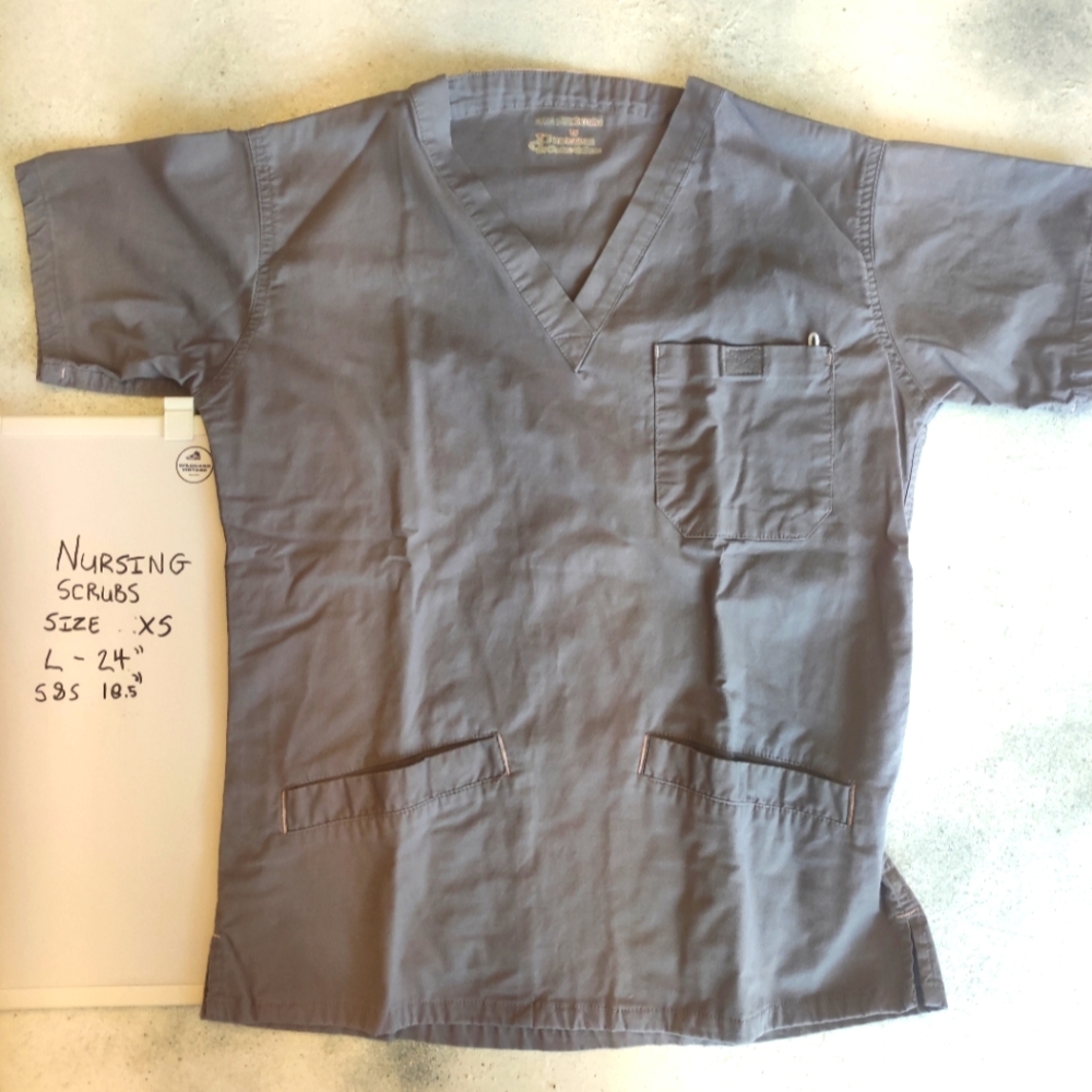 Nurses Scrub Top Size Xtra Small